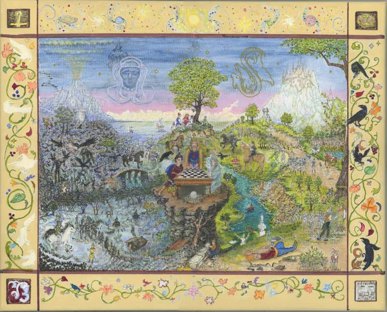 The Dream of Rhonabwy painted by FLV.jpg